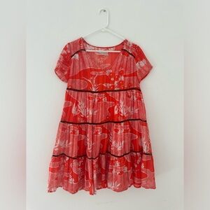 Urban Outfitters orange mini dress